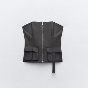 Zara Strapless Corset Top